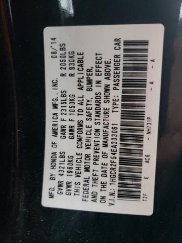 1HGCR2F54EA303061 Honda Accord Sport