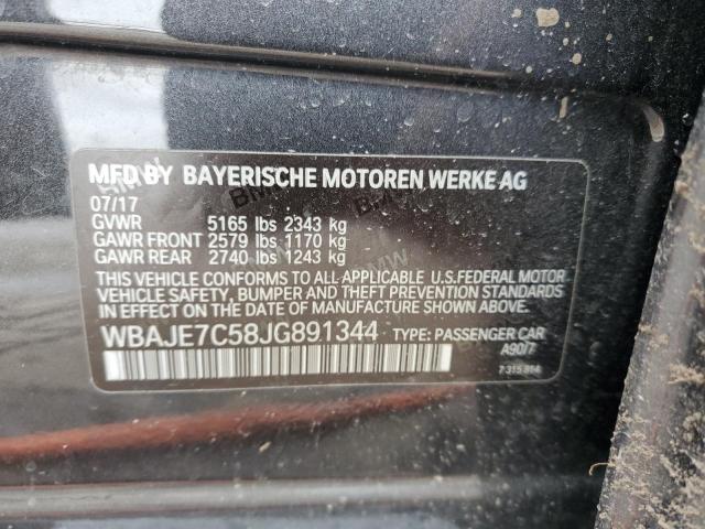 WBAJE7C58JG891344 BMW 540 XI