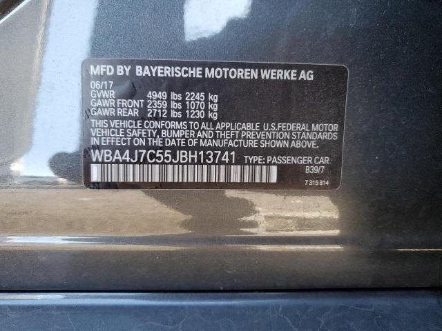 WBA4J7C55JBH13741 BMW 440xi Gran Coupe