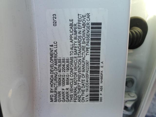 19UDE4H35PA023367 Acura Integra A-spec