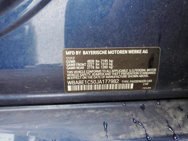 WBA8E1C50JA177982 BMW 330e