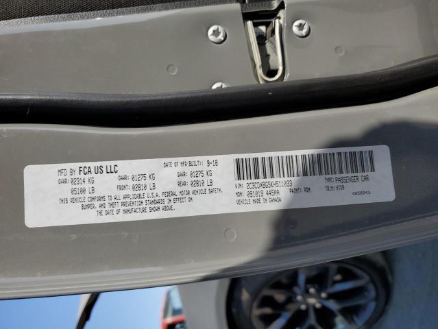 2C3CDXBG5KH511033 Dodge Charger Sxt