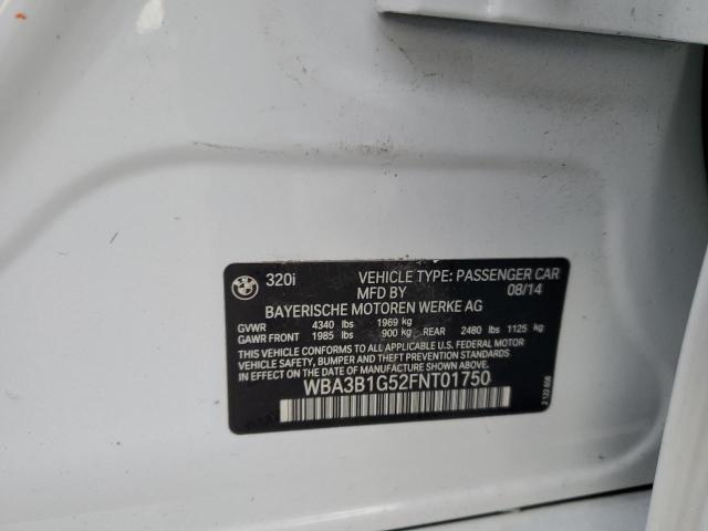 WBA3B1G52FNT01750 BMW 320 I