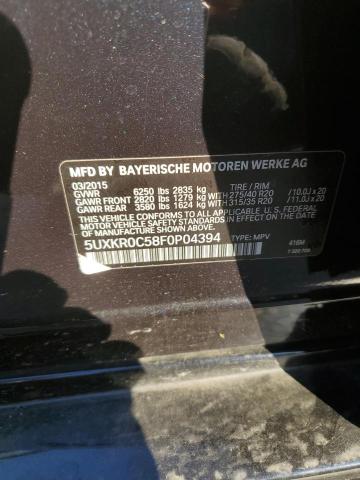 5UXKR0C58F0P04394 BMW X5 Xdrive35i