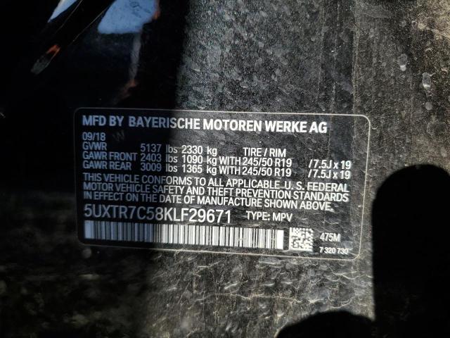 5UXTR7C58KLF29671 BMW X3 Sdrive30i