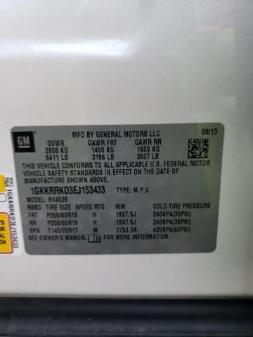1GKKRRKD3EJ153433 GMC Acadia Slt-1