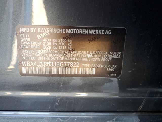 WBA4J1C53JBG77822 BMW 430i Gran Coupe