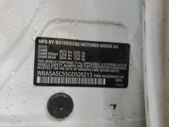 WBA5A5C55GD526213 BMW 528 I