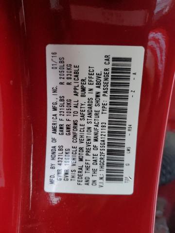 1HGCR2F55GA121193 Honda Accord Sport