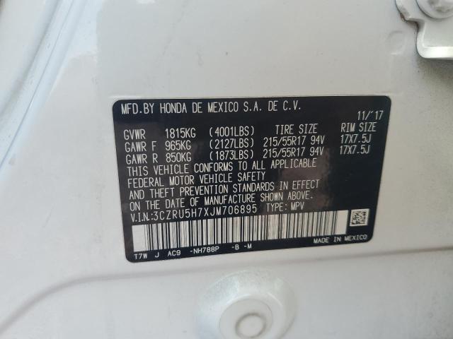 3CZRU5H7XJM706895 Honda Hr-v Exl