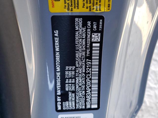 WBA83AP0XPCL32197 BMW M440I