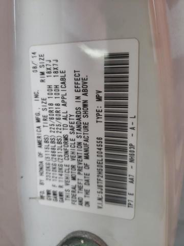 5J6TF2H50EL004556 Honda Crosstour Exl