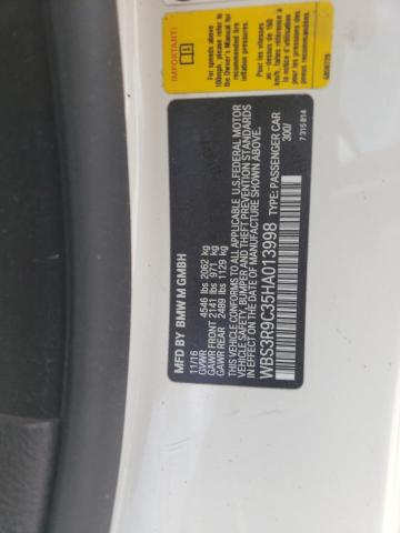 WBS3R9C35HA013998 BMW M4