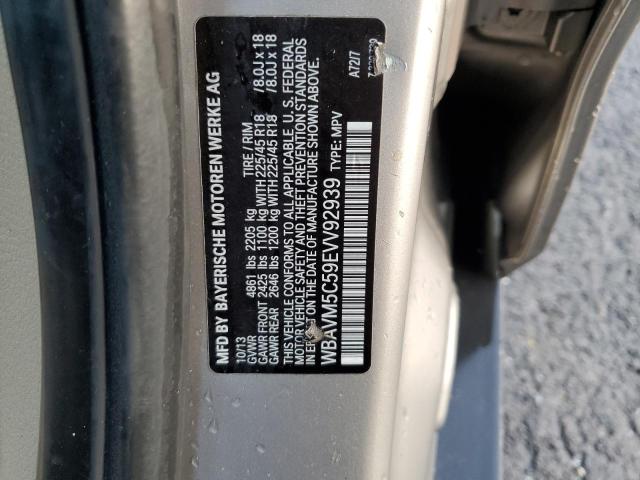WBAVM5C59EVV92939 BMW X1 Xdrive35i