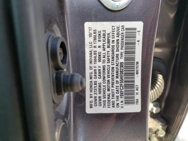 19XFC2F55HE082309 Honda Civic Lx