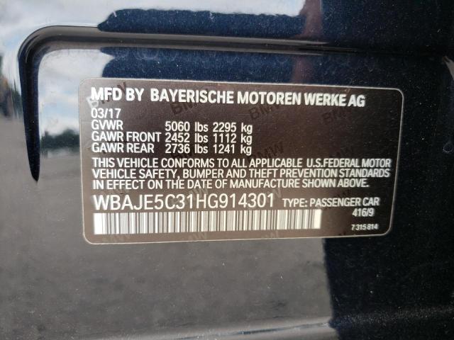 WBAJE5C31HG914301 BMW 540 I