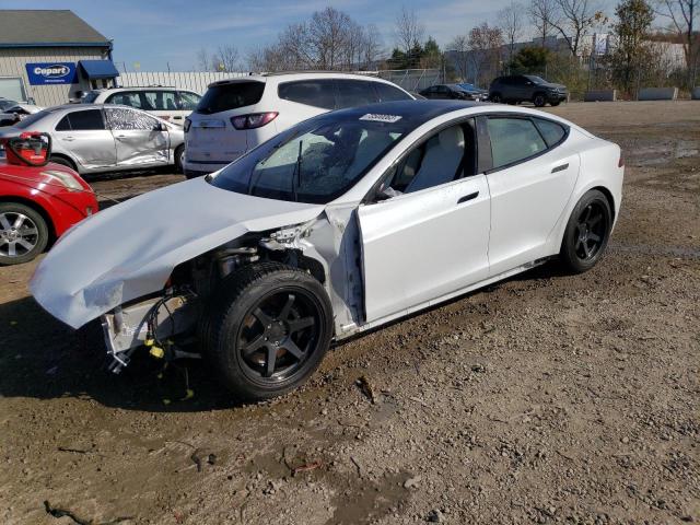 2021 Tesla Model S მანქანა იყიდება აუქციონზე, vin: 5YJSA1E60MF442552, აუქციონის ნომერი: 73500063