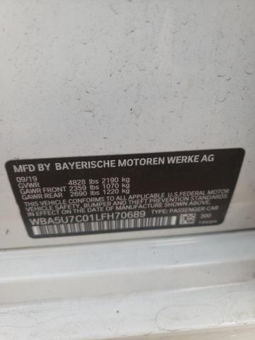 WBA5U7C01LFH70689 BMW M340I