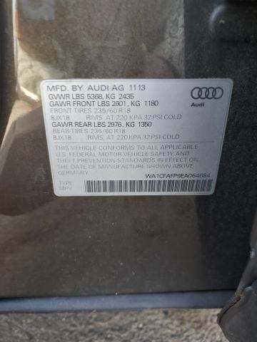 WA1CFAFP9EA064684 Audi Q5 PREMIUM