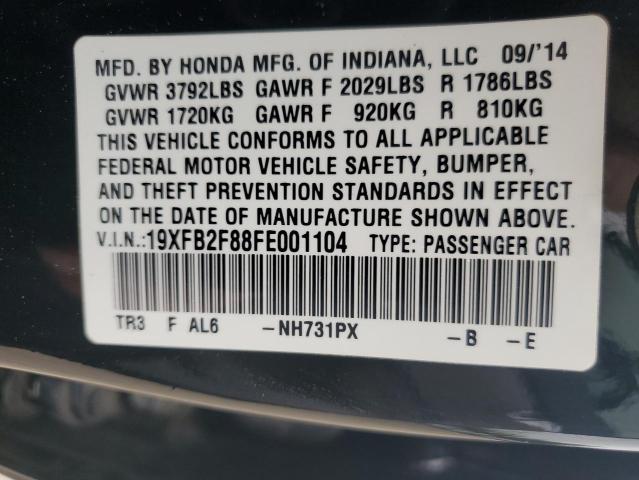 19XFB2F88FE001104 Honda CIVIC EX