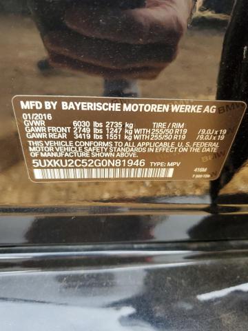 5UXKU2C52G0N81946 BMW X6 Xdrive35i