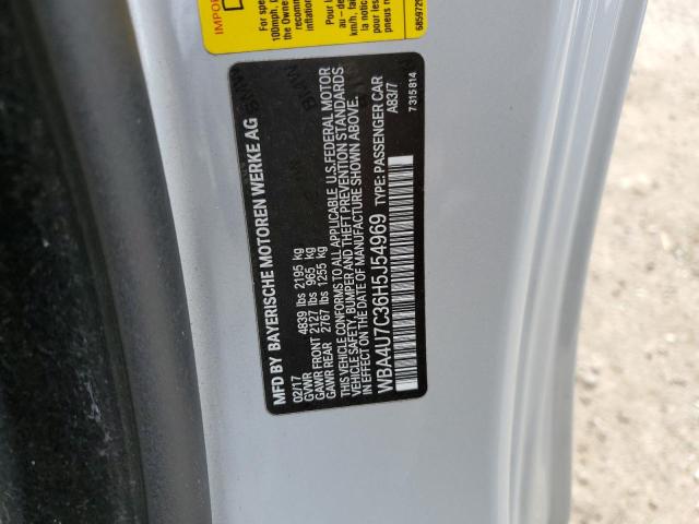 WBA4U7C36H5J54969 BMW 430I