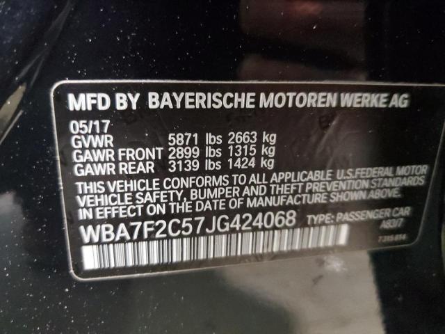 WBA7F2C57JG424068 BMW 750 Xi