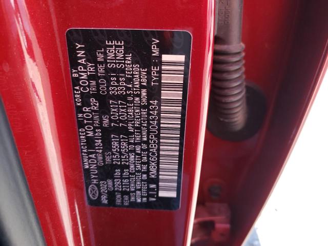 KM8K6CAB5PU043434 Hyundai Kona Sel