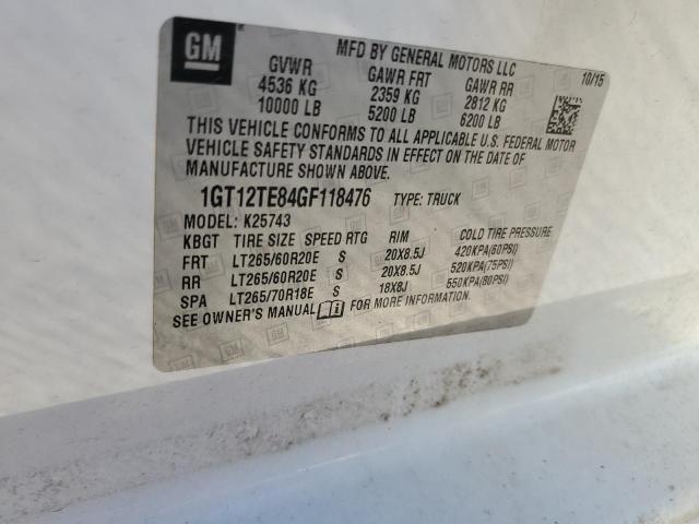 1GT12TE84GF118476 GMC Sierra K2500 Slt