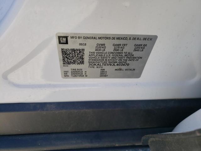3GKALTEV9JL403470 GMC Terrain Sle