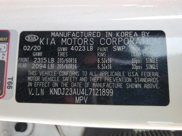 KNDJ23AU4L7121899 KIA SOUL LX