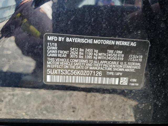 5UXTS3C56K0Z07126 BMW X3 Xdrivem40i