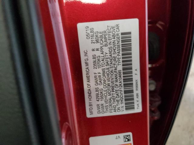 1HGCV1F12KA104685 Honda ACCORD LX