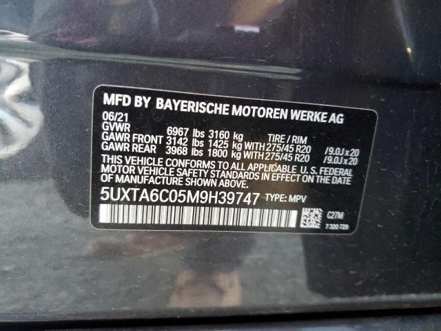 5UXTA6C05M9H39747 BMW X5 Xdrive45e