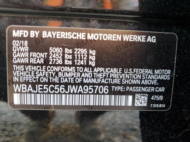 WBAJE5C56JWA95706 BMW 540 I