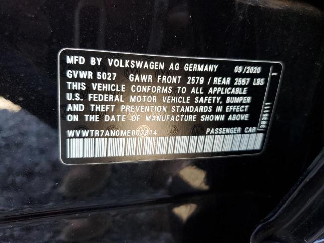 WVWTR7AN0ME002314 Volkswagen Arteon Sel Premium R-line