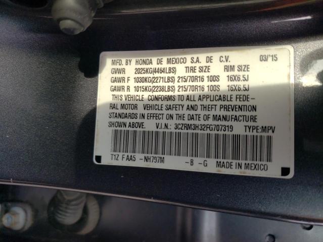 3CZRM3H32FG707319 Honda CR-V LX