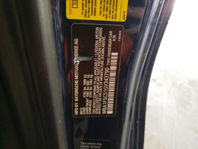 WBA1F5C51GV343790 BMW 228 I