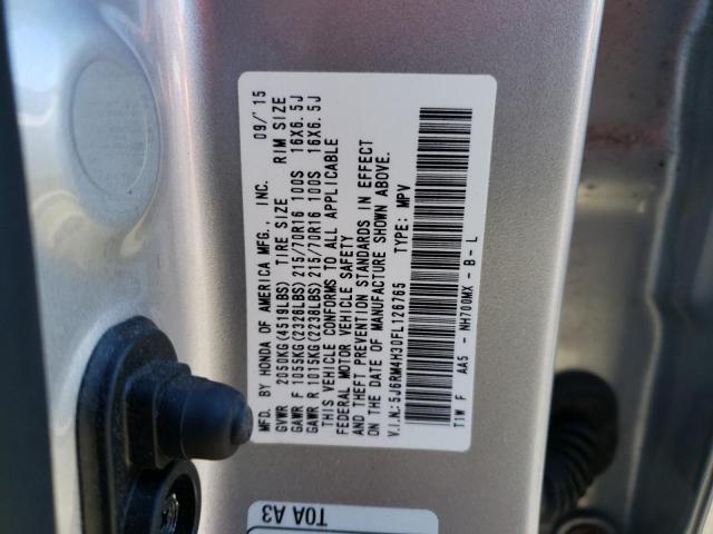 5J6RM4H30FL126765 Honda CR-V LX