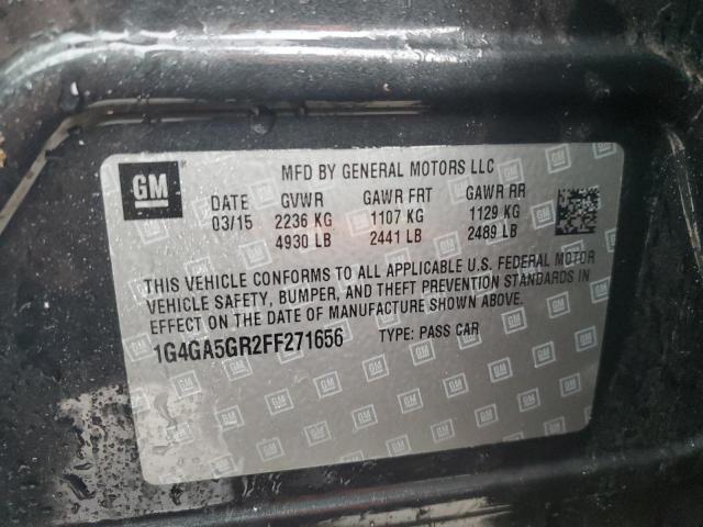 1G4GA5GR2FF271656 Buick Lacrosse