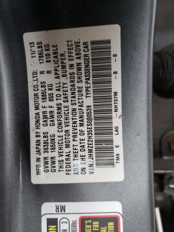 JHMZE2H35ES000539 Honda Insight