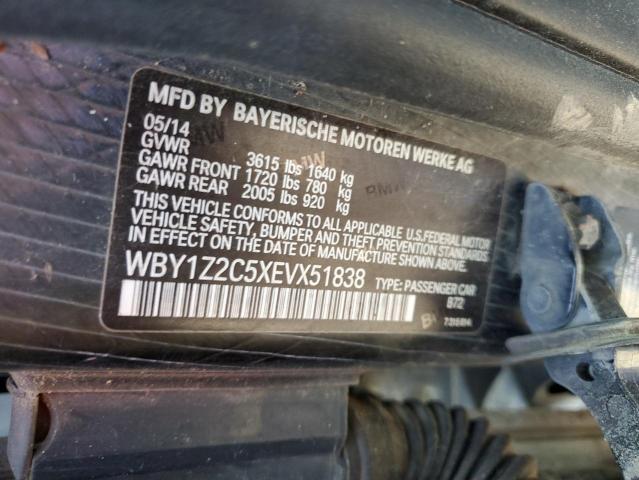 WBY1Z2C5XEVX51838 BMW I3 Bev