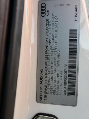 WAUA7GFF0G1057188 Audi A3 PREMIUM