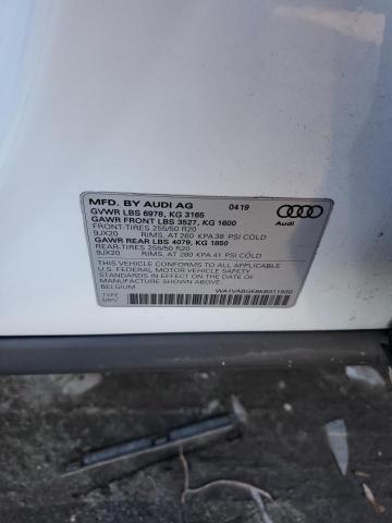 WA1VABGE8KB011930 Audi E-tron Prestige
