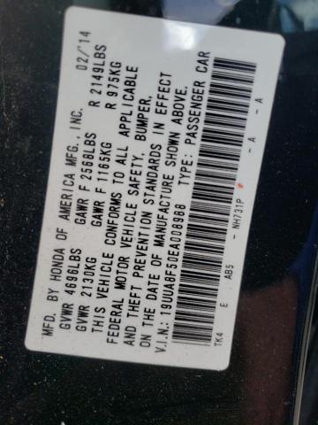 19UUA8F50EA008988 Acura TL TECH