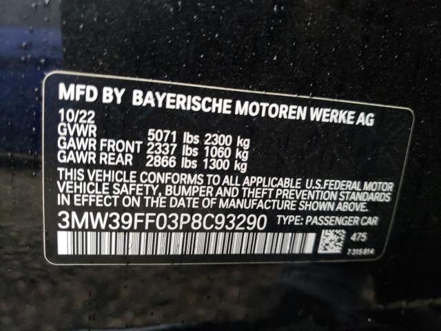 3MW39FF03P8C93290 BMW 330e
