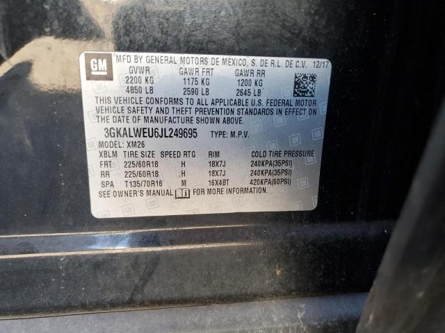 3GKALWEU6JL249695 GMC Terrain Slt