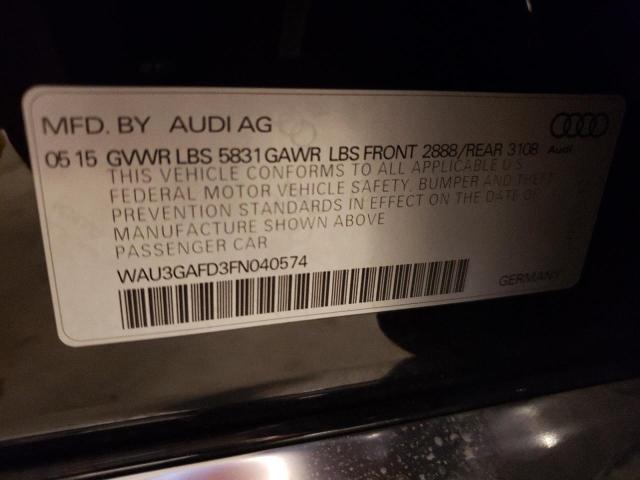 WAU3GAFD3FN040574 Audi A8 L Quattro