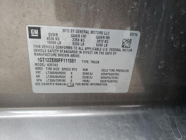 1GT12ZE88FF111581 GMC Sierra K2500 Slt