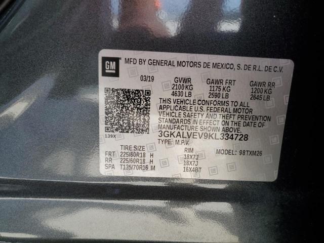 3GKALVEV9KL334728 GMC Terrain Slt